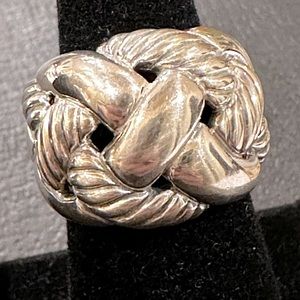 David Yurman woven cable ring